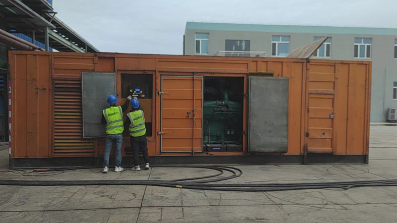 蒙自如何检查柴油发电机组的机油油位？